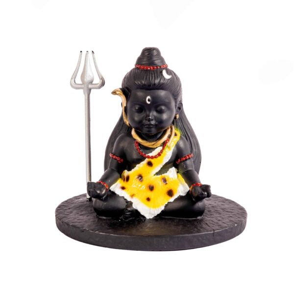 Divine Baal Shiv Idol with Trishul