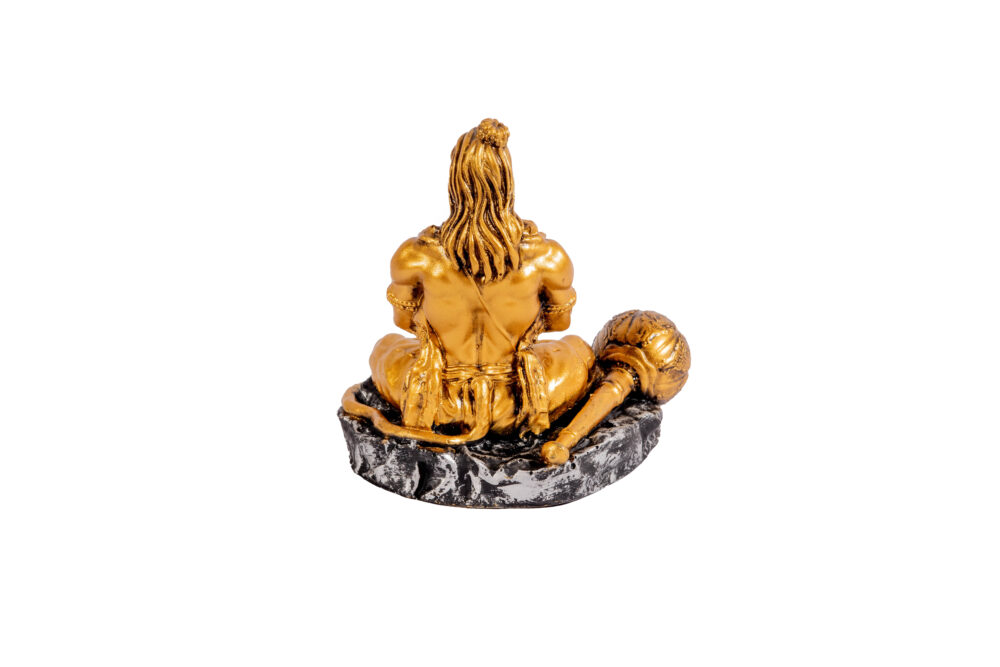 Mahabali Hanumanji Gold Idol - Image 4