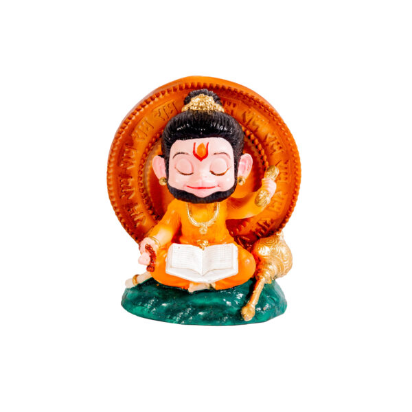 Meditating Bal Hanuman Idol