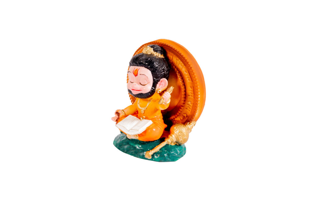 Meditating Bal Hanuman Idol - Image 2